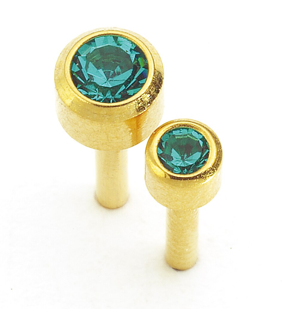 Caflon Blu December Gold Mini Birthstone Carded
