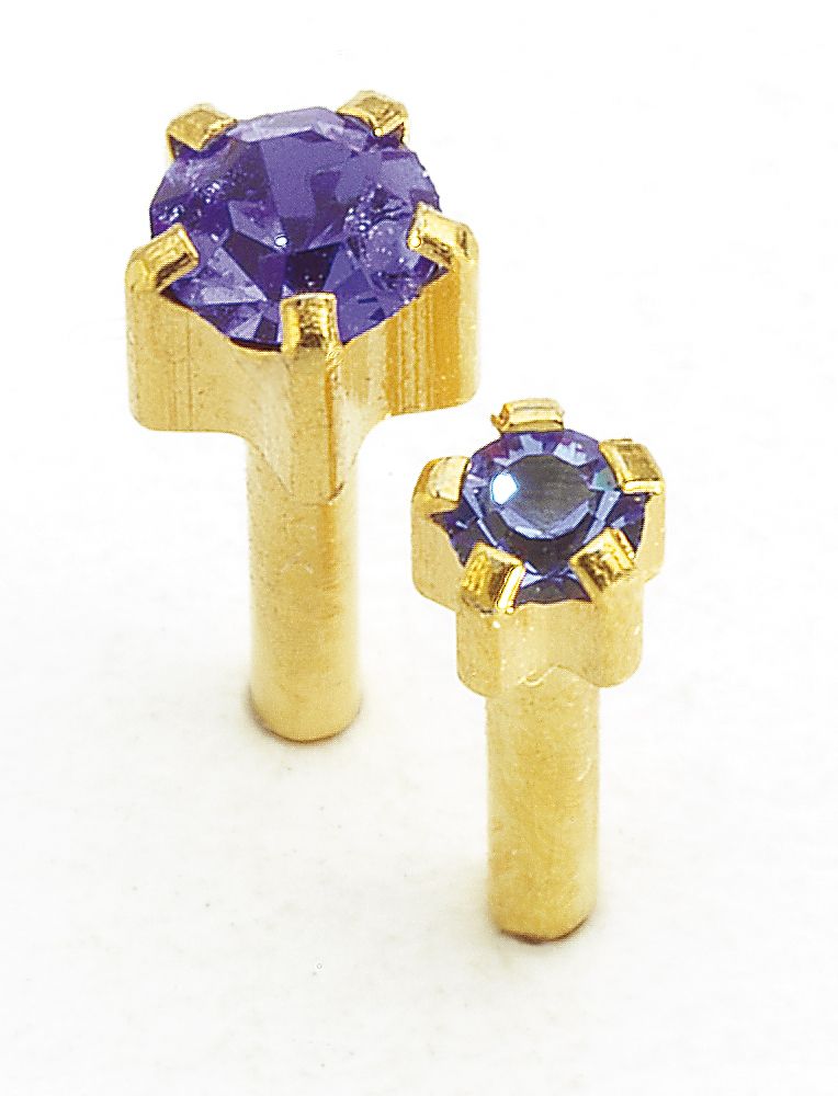 Caflon Blu September Gold Reg Clawset Carded