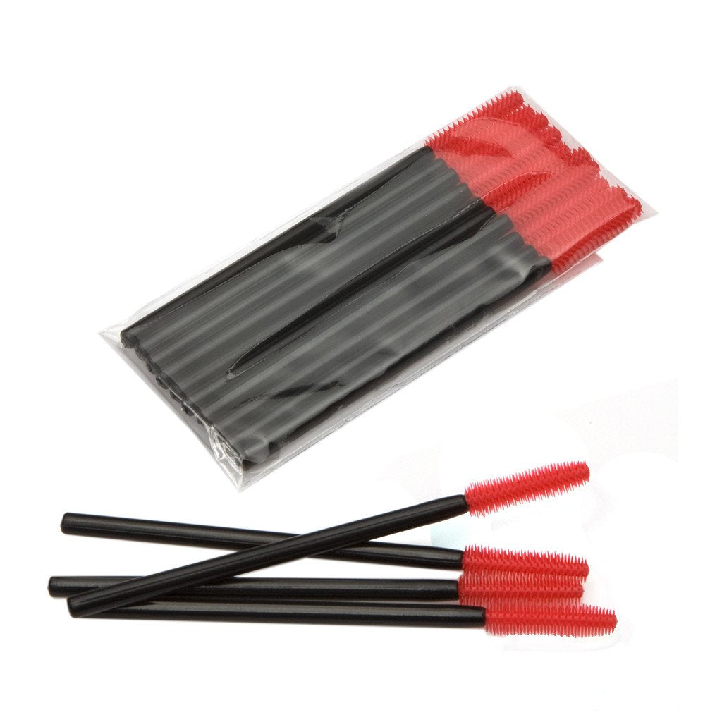 Salon & Spa Mascara Wands (FLEXIBLE RED TIP) 100pk