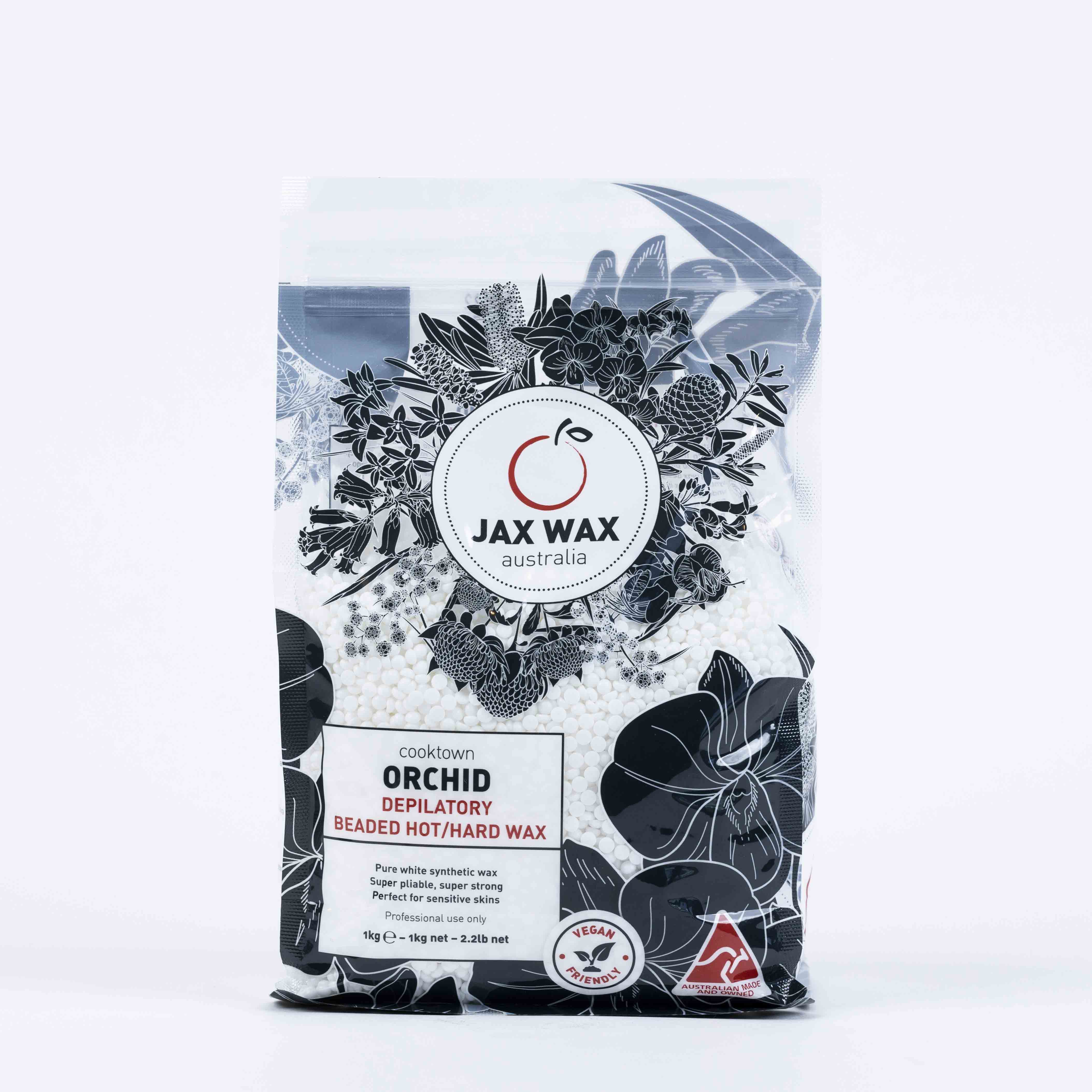 Jax Wax Cooktown Orchid Beads 1kg (White)