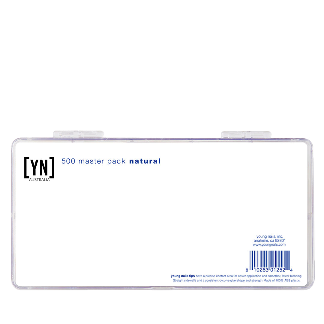 Young Nails 500 Clear NAIL Tips Master Pack
