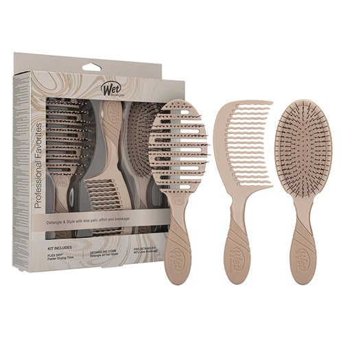WetBrush Detangler+ Comb + Flex Dry - Professional Favorites Kit