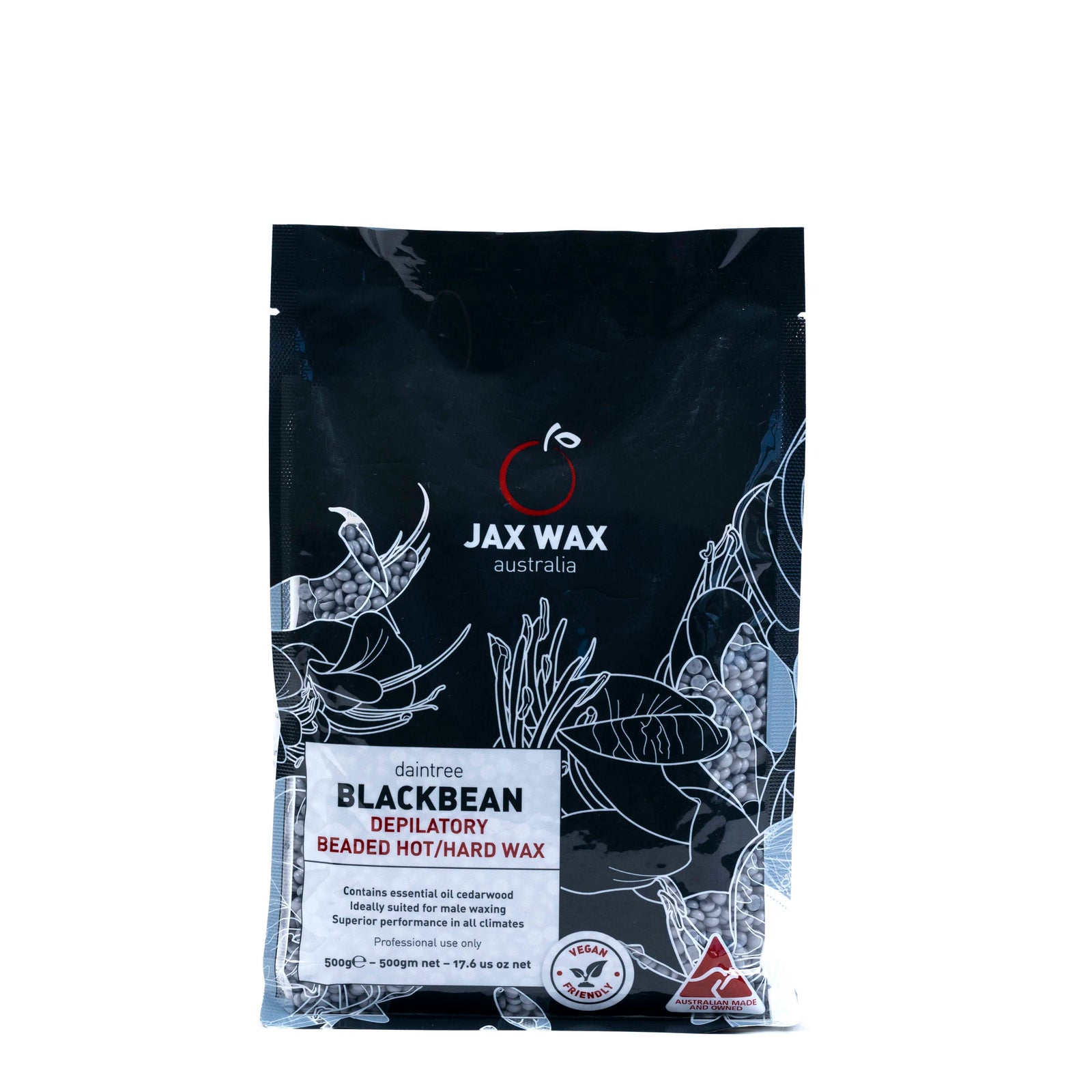 Jax Wax Daintree Blackbean Beads Hot Wax 500g