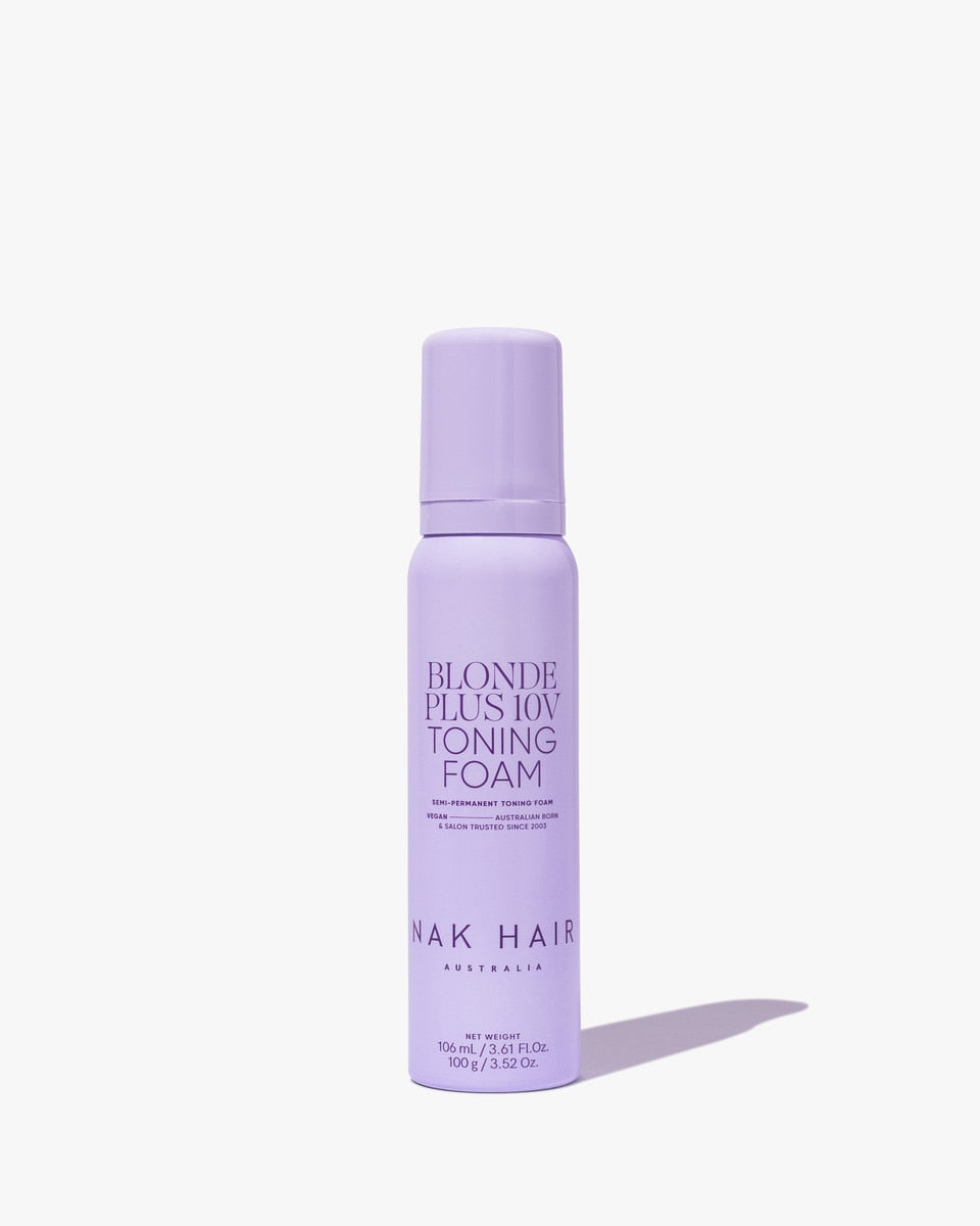 NAK Signature Blonde Plus 10V Toning Foam 100g