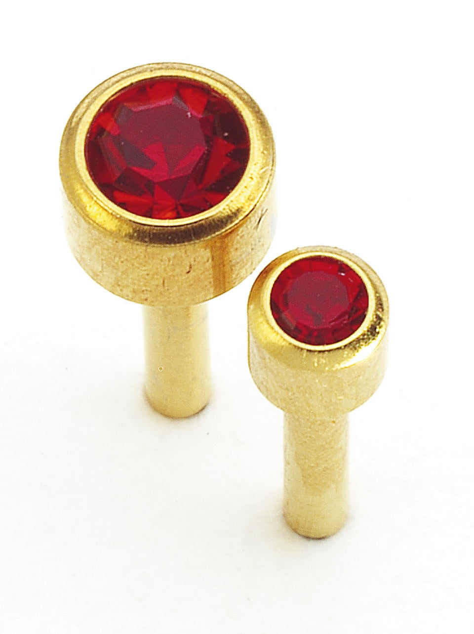 Caflon Blu July Gold Reg Birthstone Carded