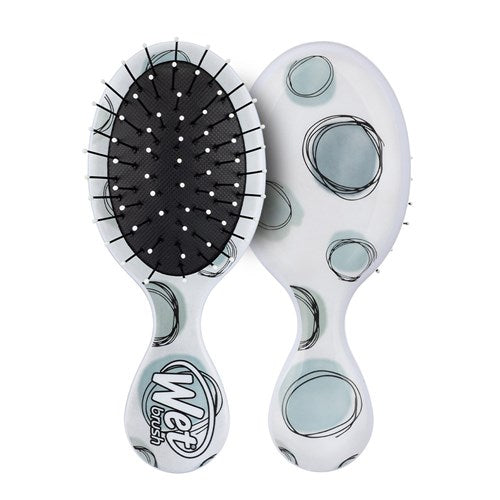 WetBrush Mini Motif - Teal Dots