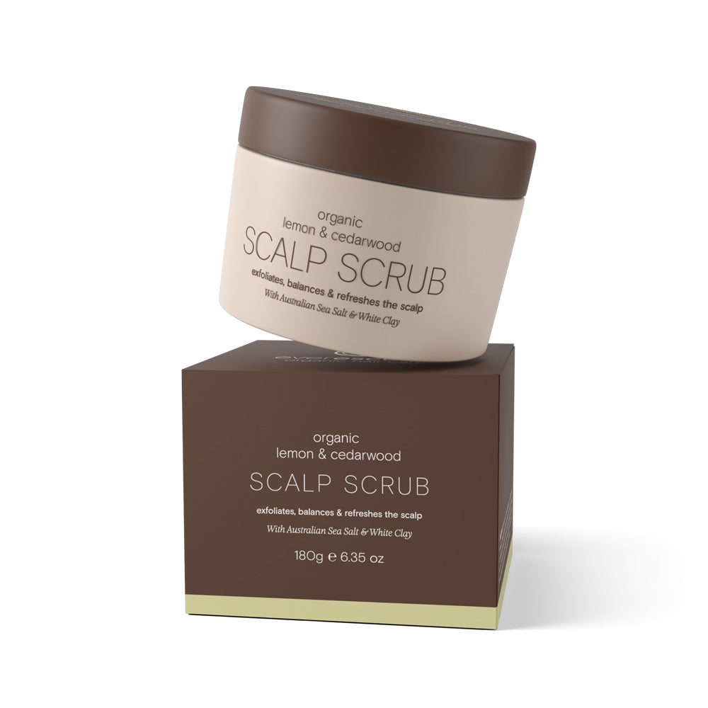 EverEscents Lemon & Cedarwood SCALP SCRUB 180gm