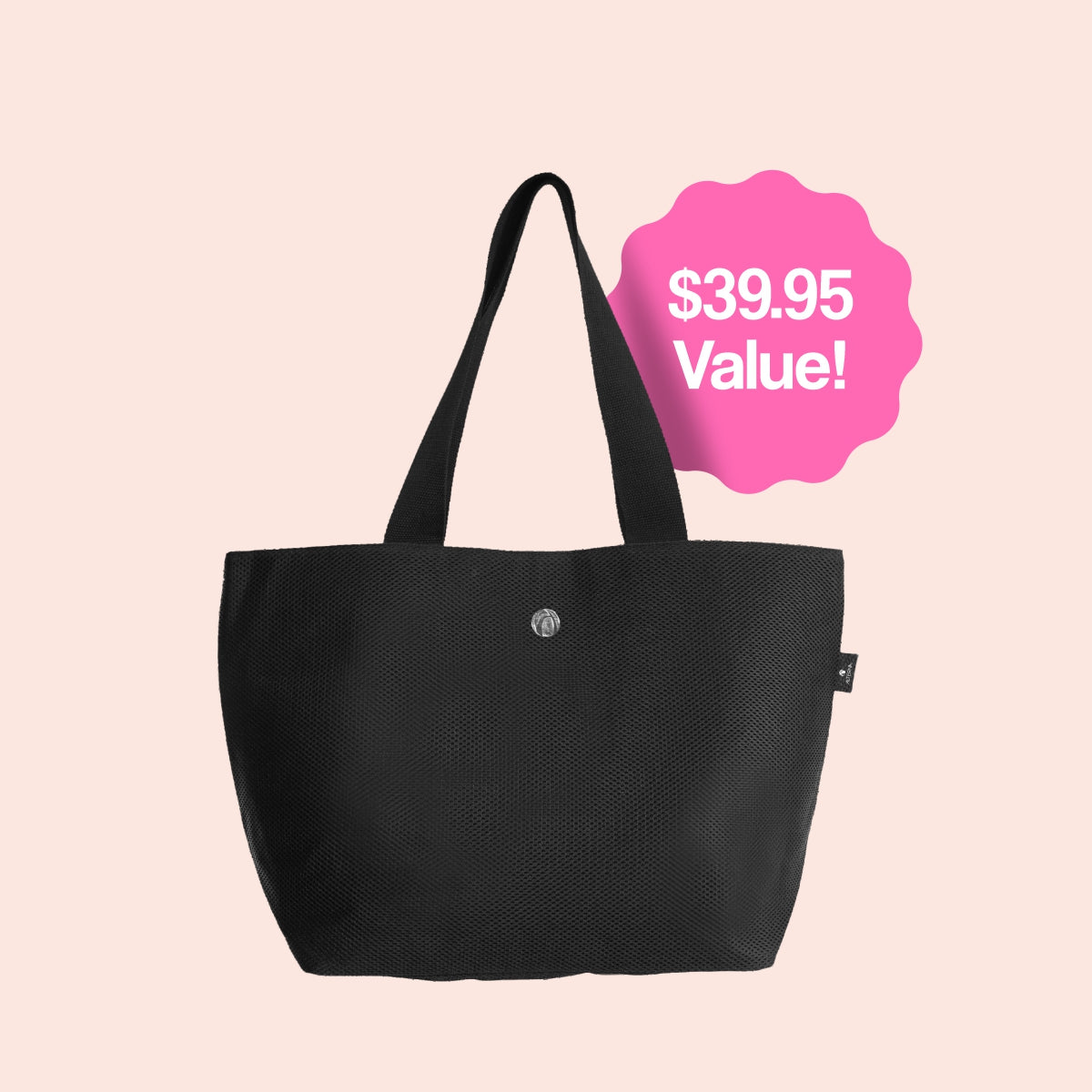 Alterna Black Tote Bag - Value $39.95