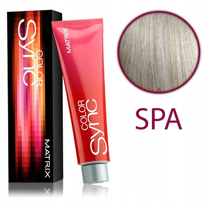 Matrix Color Sync Tone-On-Tone Hair Color SPA Sheer Pastel Ash 90ml