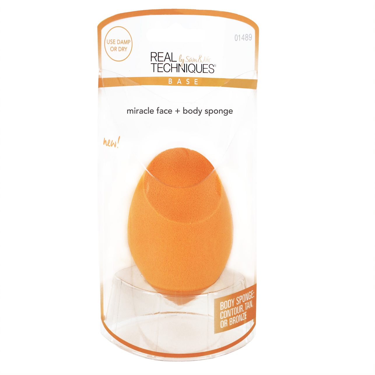 Real Techniques #1489 Miracle Face & Body Sponge