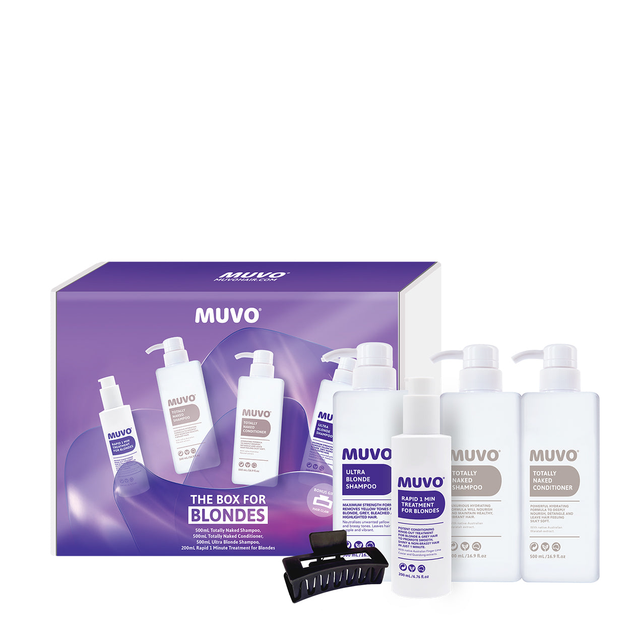 MUVO The Box for Blonde Gift Pack