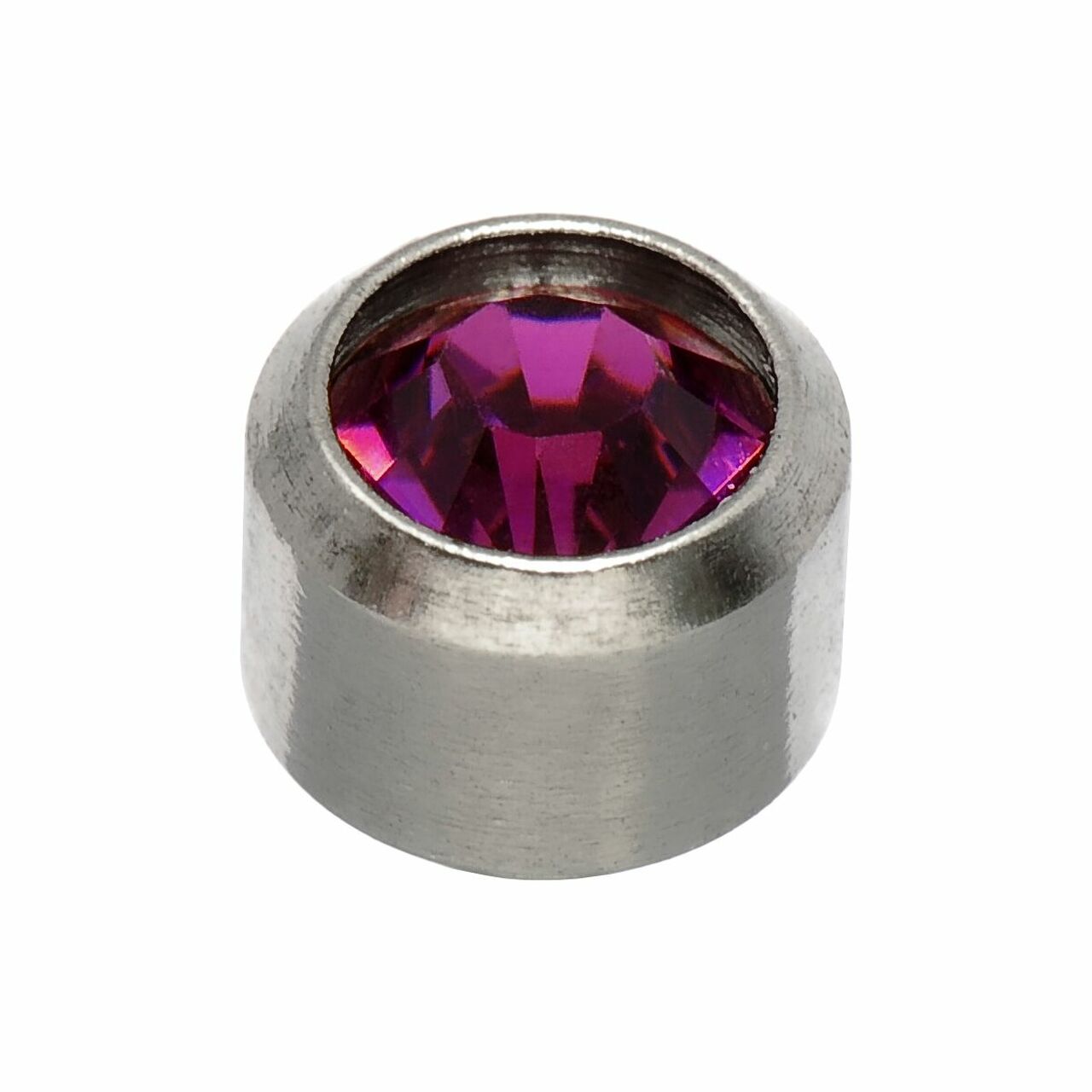 Caflon Blu February Silver Mini Birthstone Carded