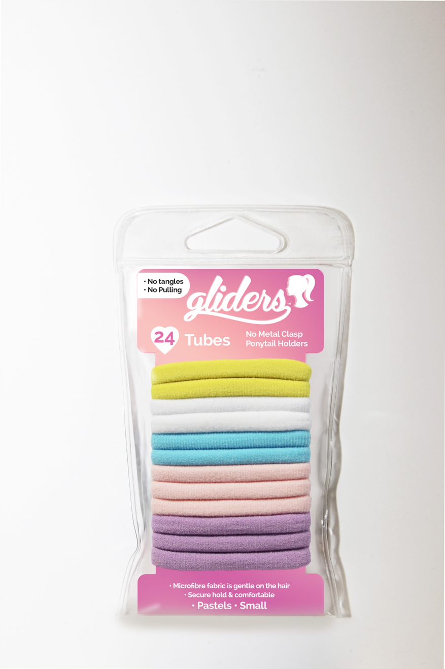 Gliders Tubes Small Pastels 24pc