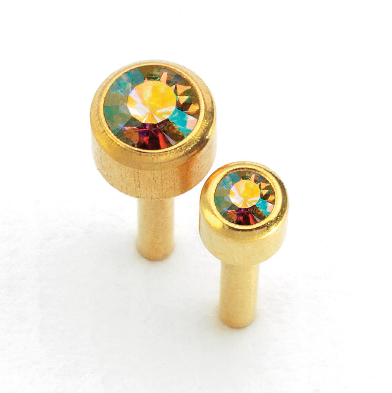 Caflon Blu Rock Crystal Regular Gold Carded