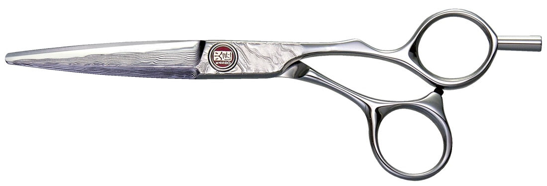 Kasho Damascus Series 5.5 Offset Scissor