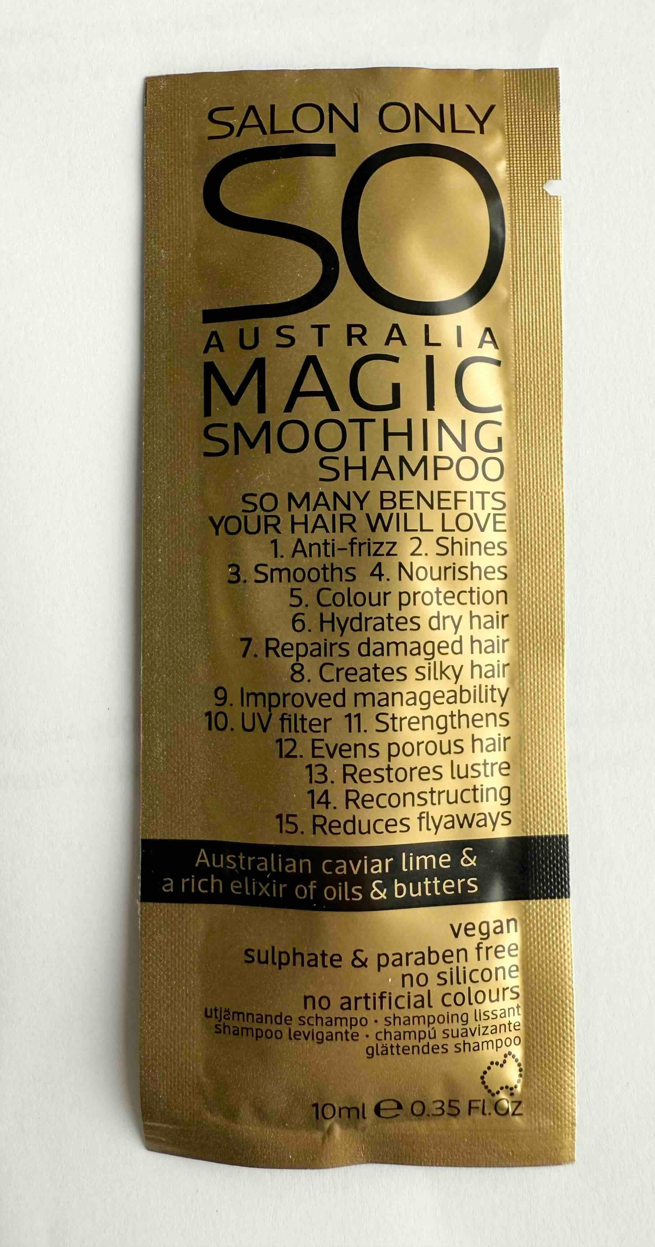 Salon Only SO MAGIC Shampoo sachet 10ml