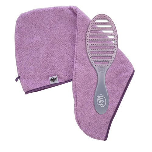 WetBrush Detangler Speed Dry + Make-up Towel - Feel Good Ombre