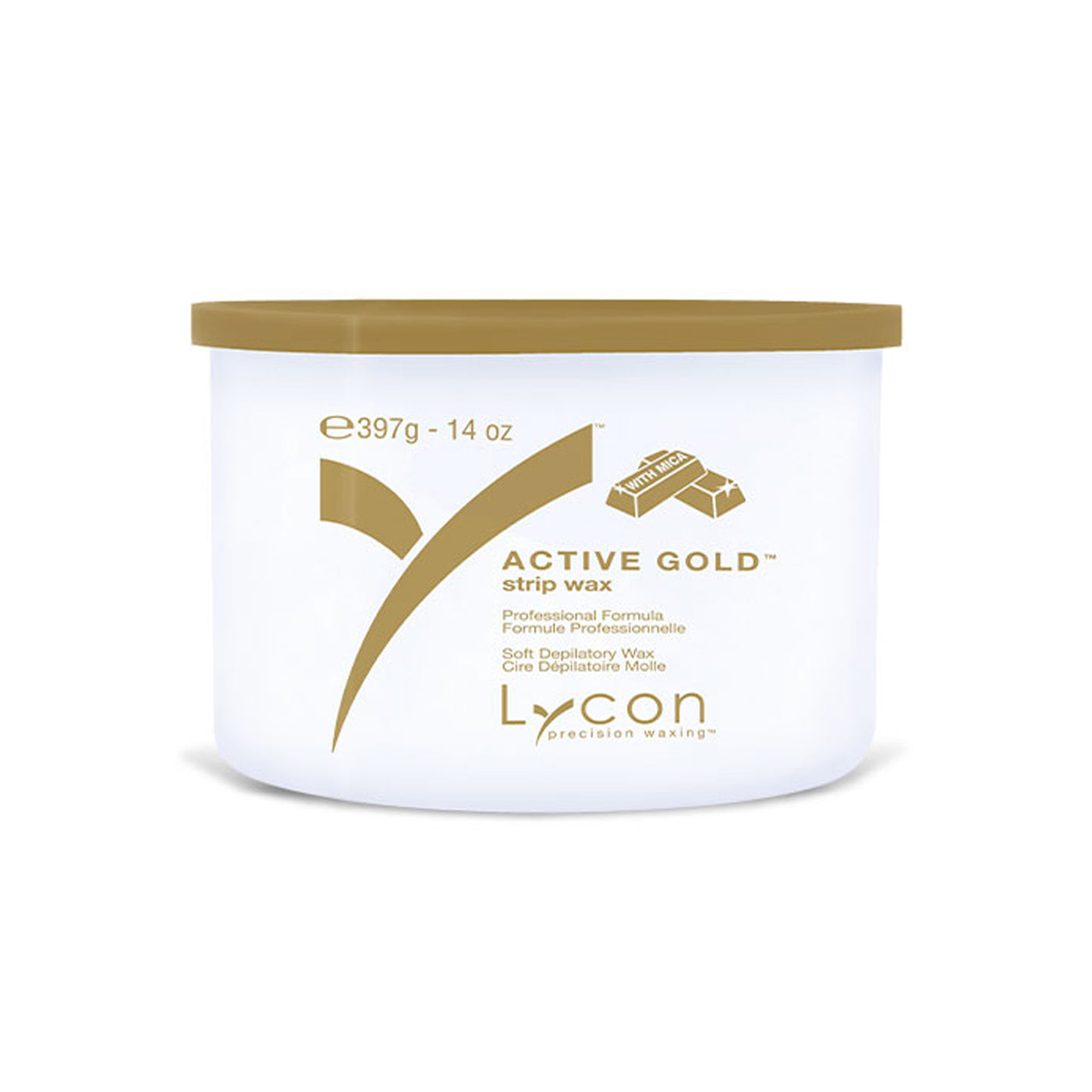 Lycon Active Gold Strip Wax 397g