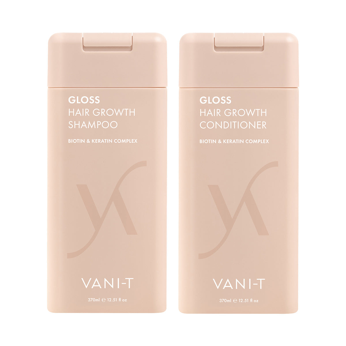 VANI-T Gloss Hair Growth Shampoo & Conditioner Duo 375ml 1