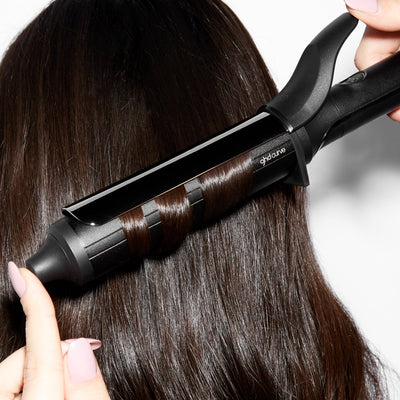 ghd Curve® Soft Curl Tong (32mm) in use