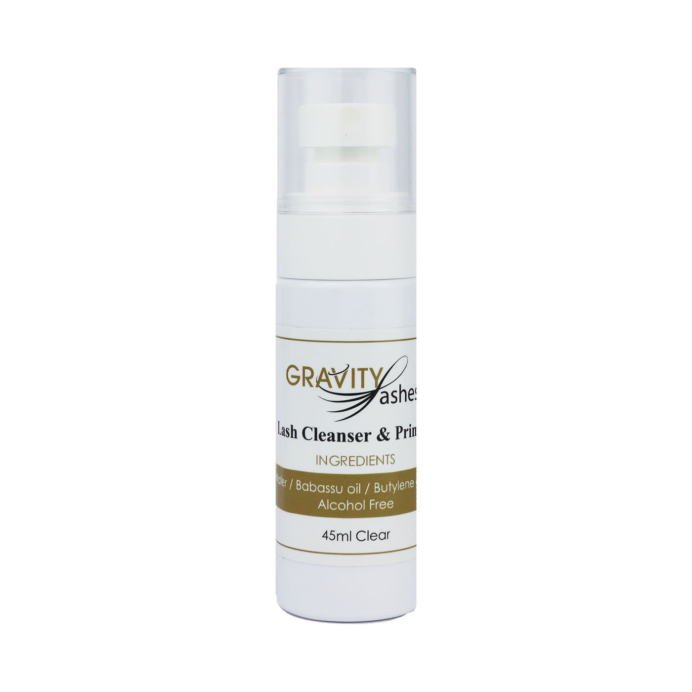 Gravity Lashes Cleanser & Primer Clear 45ml