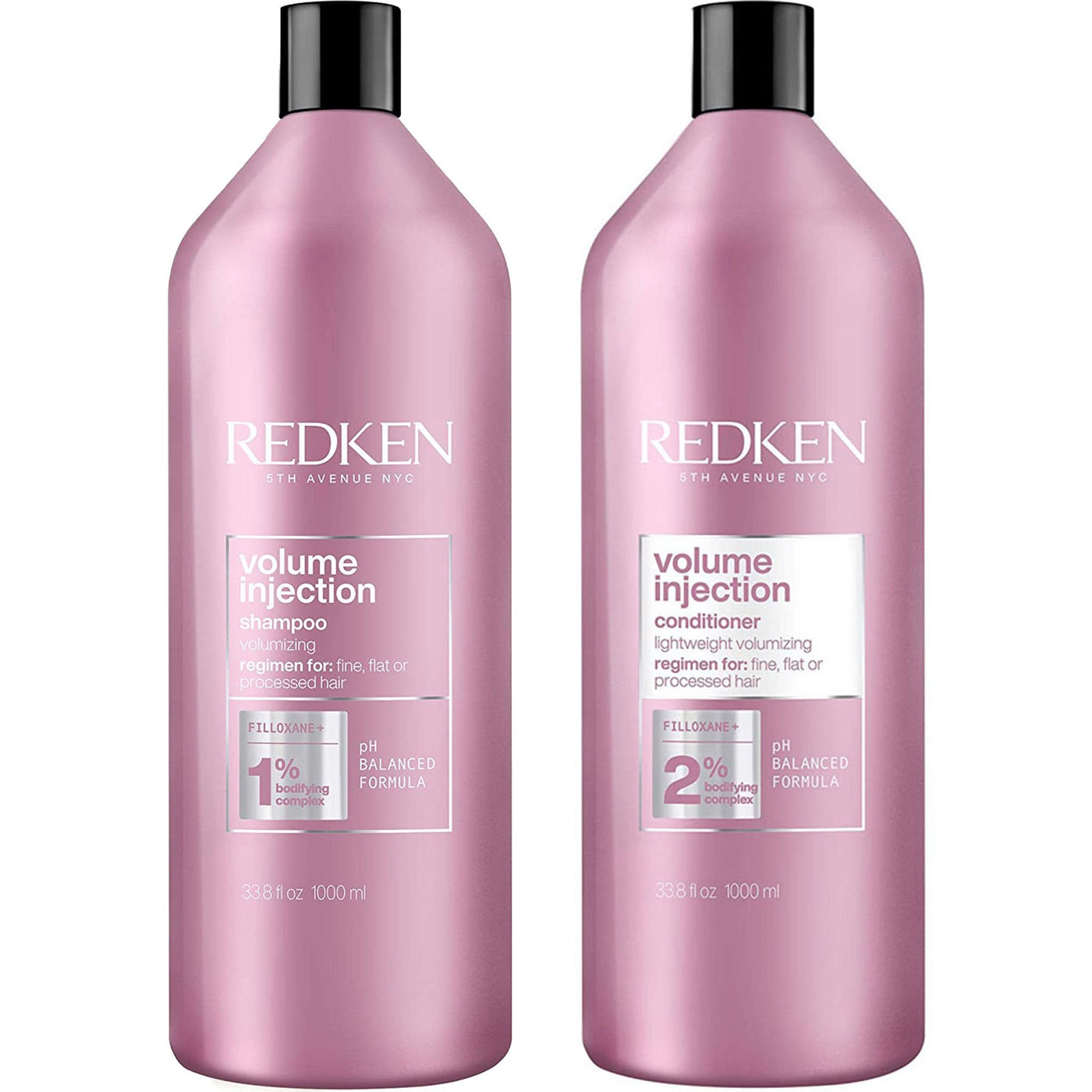 Redken Volume Injection Shampoo & Conditioner Pack 1 Litre