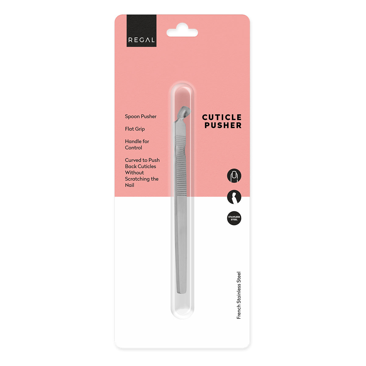 Regal by Anh Spoon Cuticle Pusher (French Stainless Steel)
