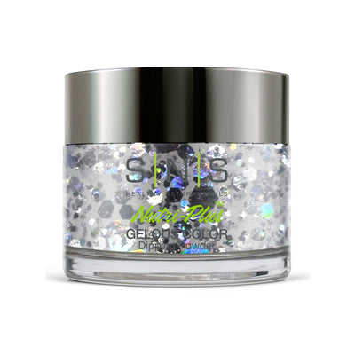 SNS Gelous Color Dipping Powder HH06 Silver Pagoda (43g) pacakging
