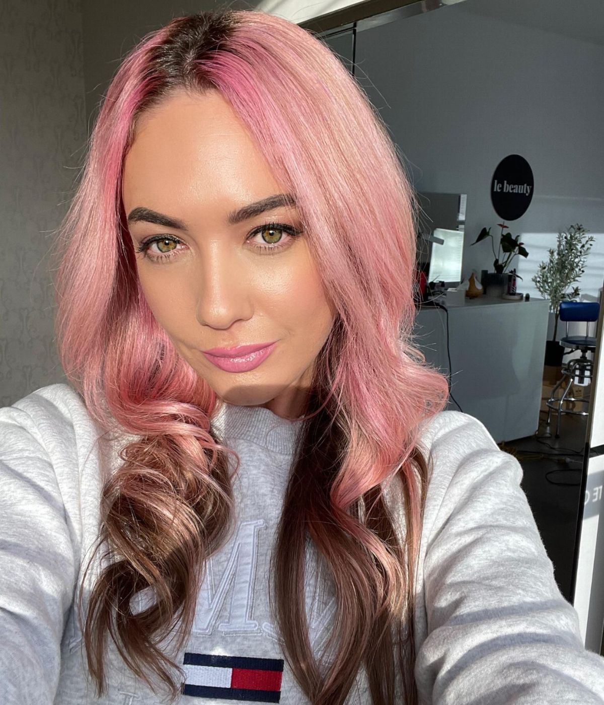 Watch Now: We Turned Her Hair Pink!