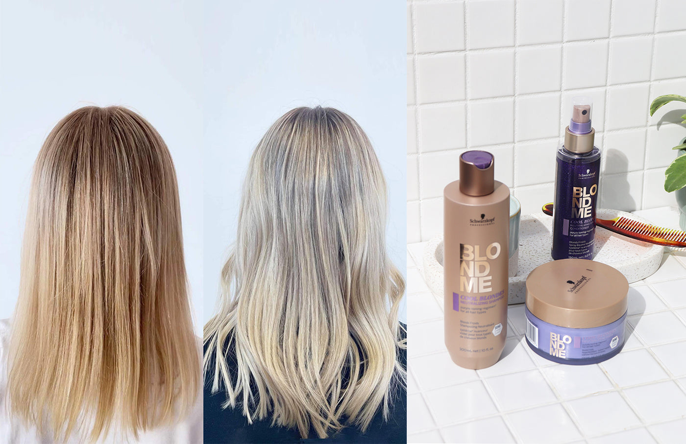 Before & After: The Schwarzkopf BlondMe System Totally Transformed My Hair!