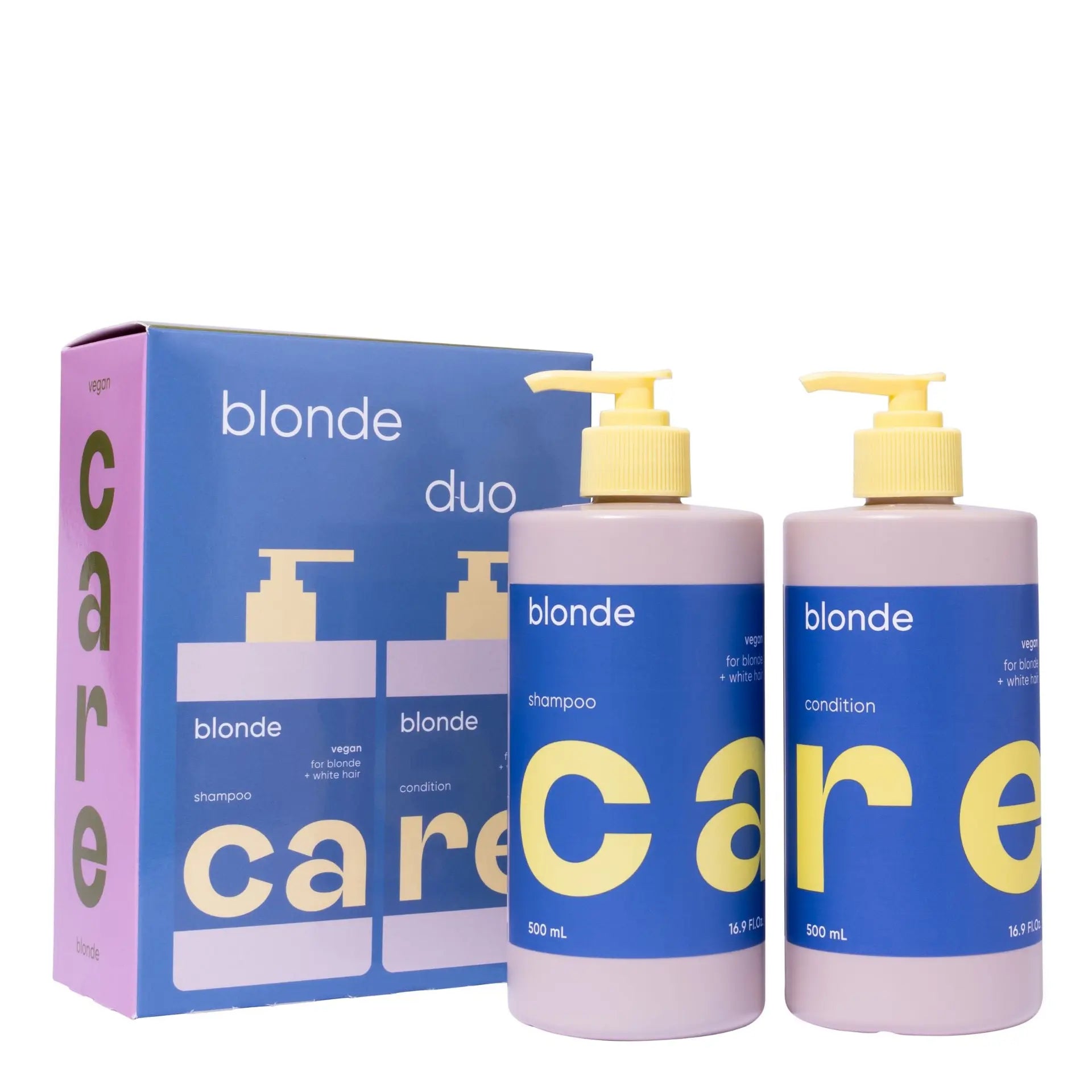 NAK Care Blonde Shampoo & Conditioner Duo 500ml