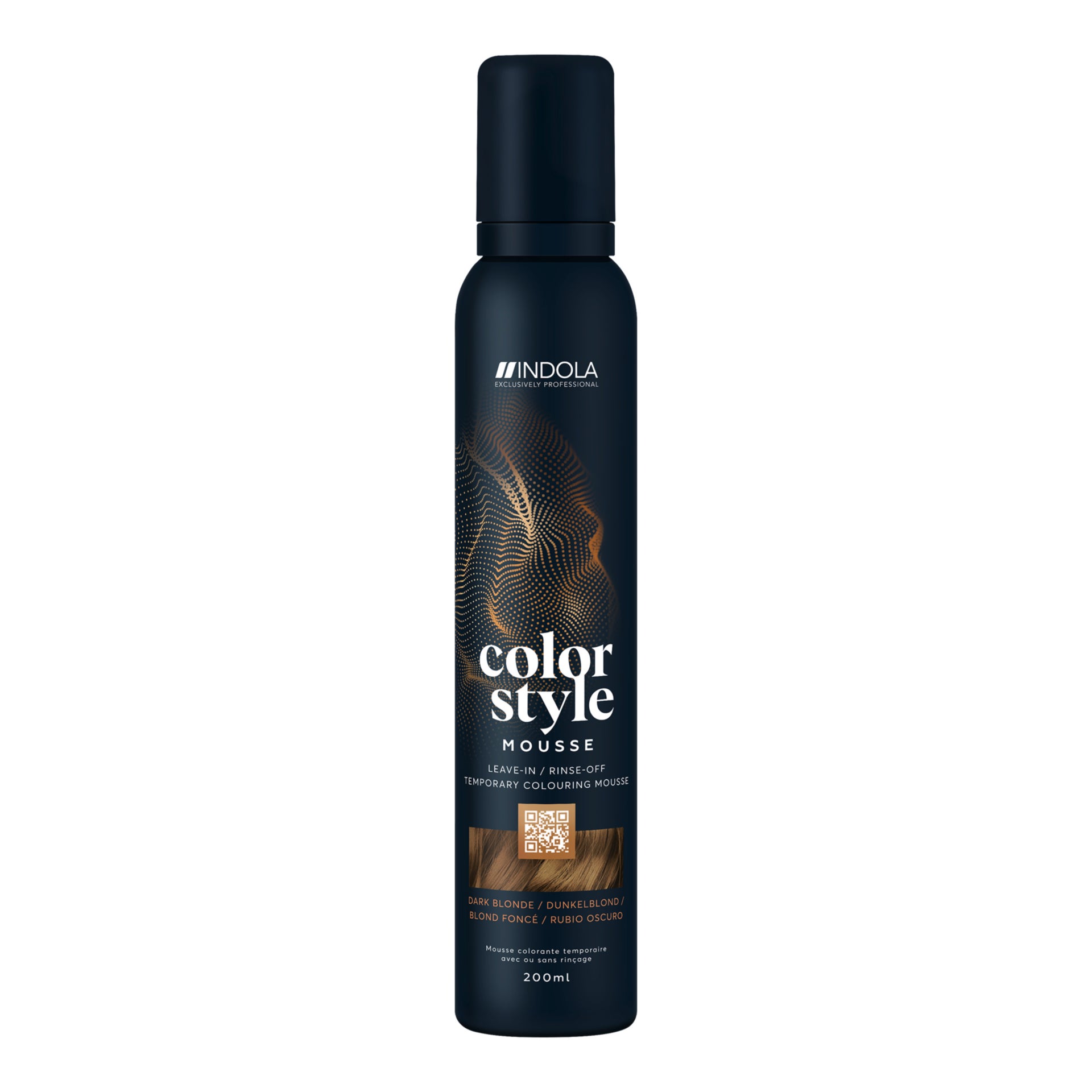 Indola Colour Style Mousse DARK BLONDE 200mL