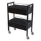 2 Drawer Trolley - BLACK Beauty Trolley
