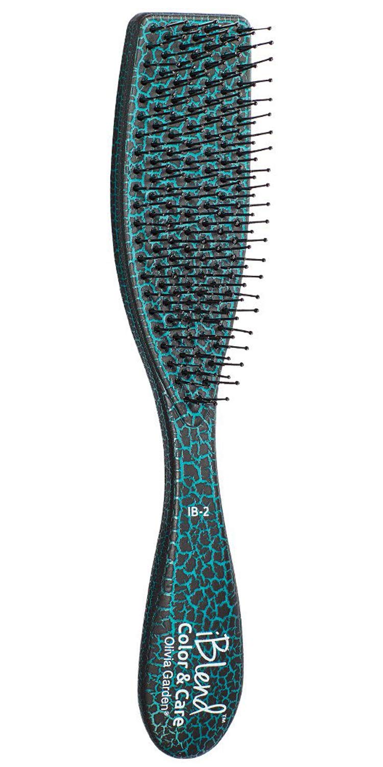 Olivia Garden Jeval Teal iBlend Brush