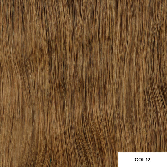 Angel Slimline 3x0.9cm Tape Extensions 20”/50cm 12 LIGHT BROWN
