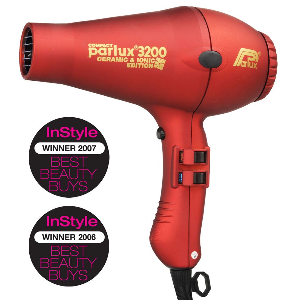 Parlux 3200 Ceramic & Ionic Dryer 1900W - Red