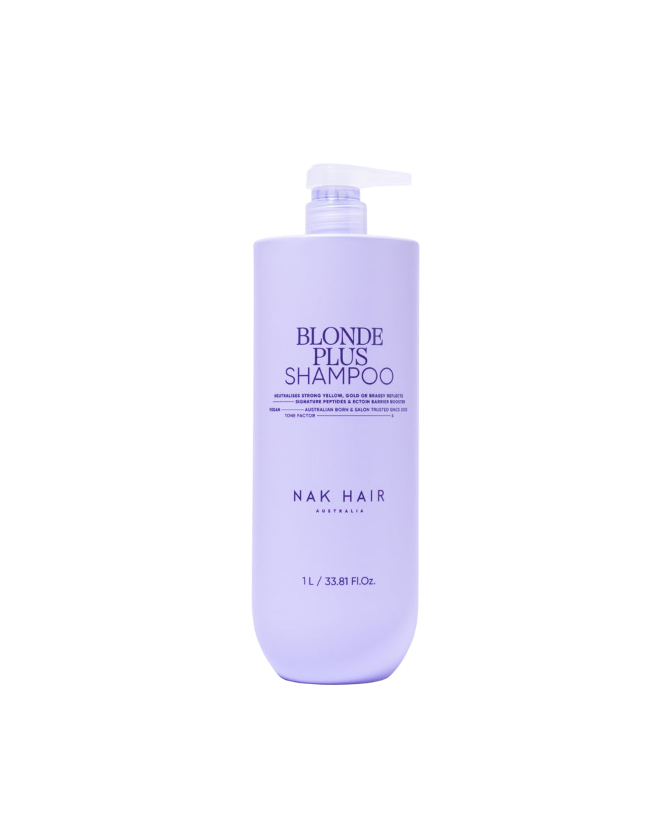 NAK Signature Blonde Plus Shampoo 1 Litre