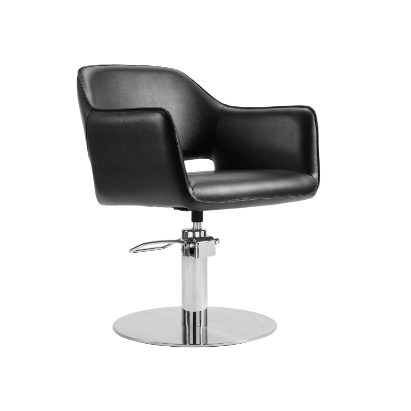 KSHE Kathleen Styling Chair BLACK - Round/Square Base