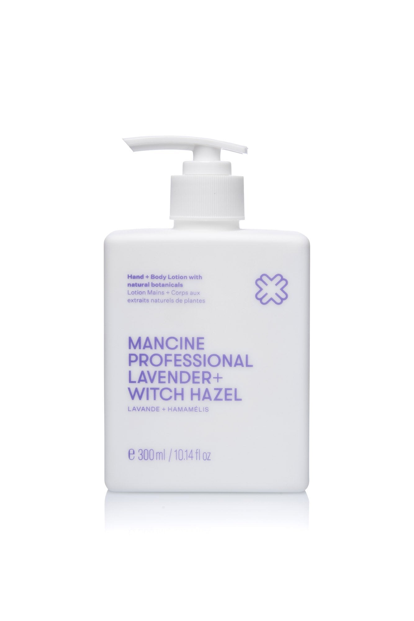 Mancine Hand & Body Lotion: Lavender & Witch-Hazel 300ml