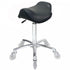 Brumby – Chrome Base Clear Wheels - (Black Upholstery)