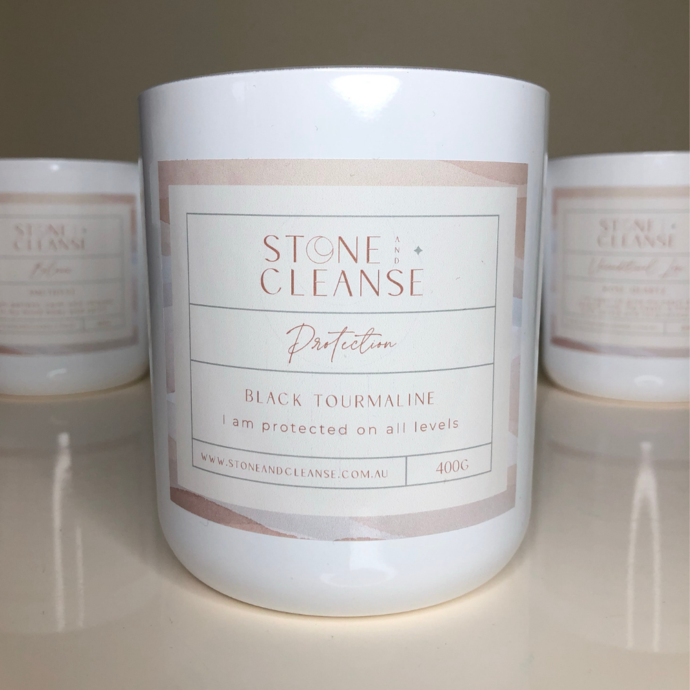 Stone and Cleanse Cocktail on The Beach Infused in Black Tourmaline