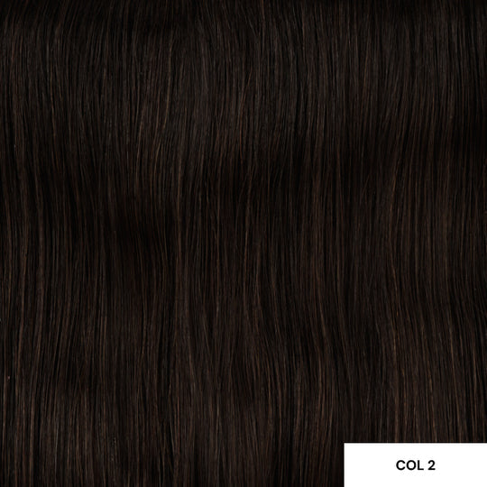 Angel Slimline 3x0.9cm Tape Extensions 20”/50cm 2 OFF BLACK