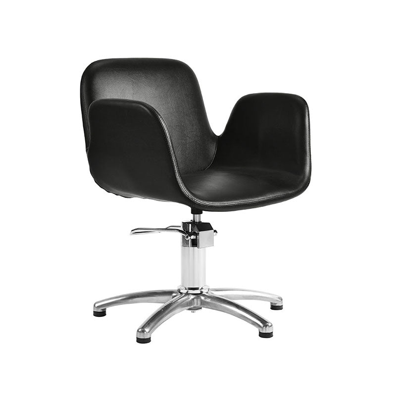 KSHE Violeta Styling Chair BLACK - 5 Star Base