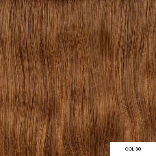 Angel Slimline 3x0.9cm Tape Extensions 20”/50cm 30 COPPER