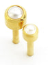 Caflon White Pearl Gold Reg Carded