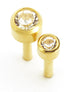 Caflon Blu April Gold Large Birthstone Carded