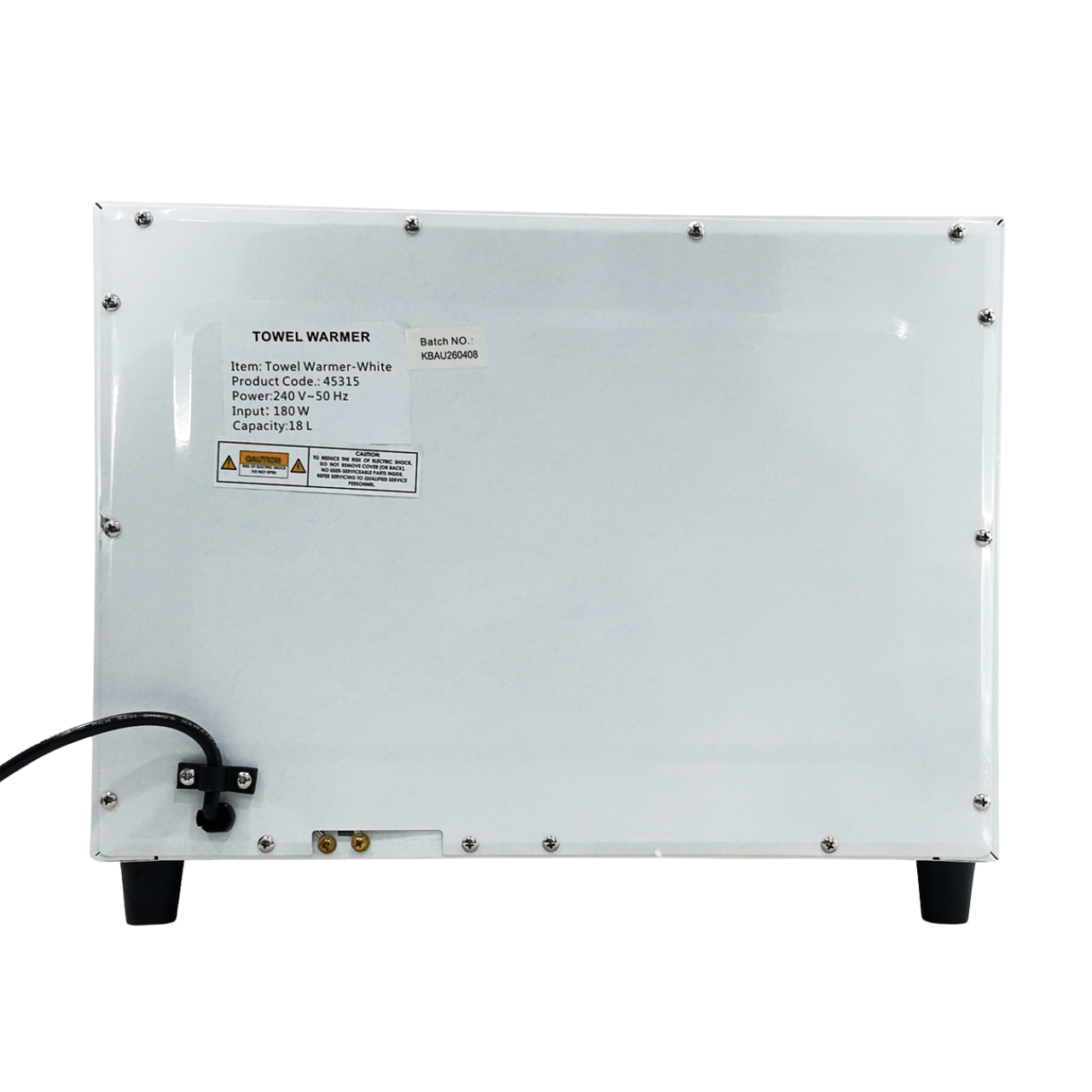 Towel Warmer White (Single)