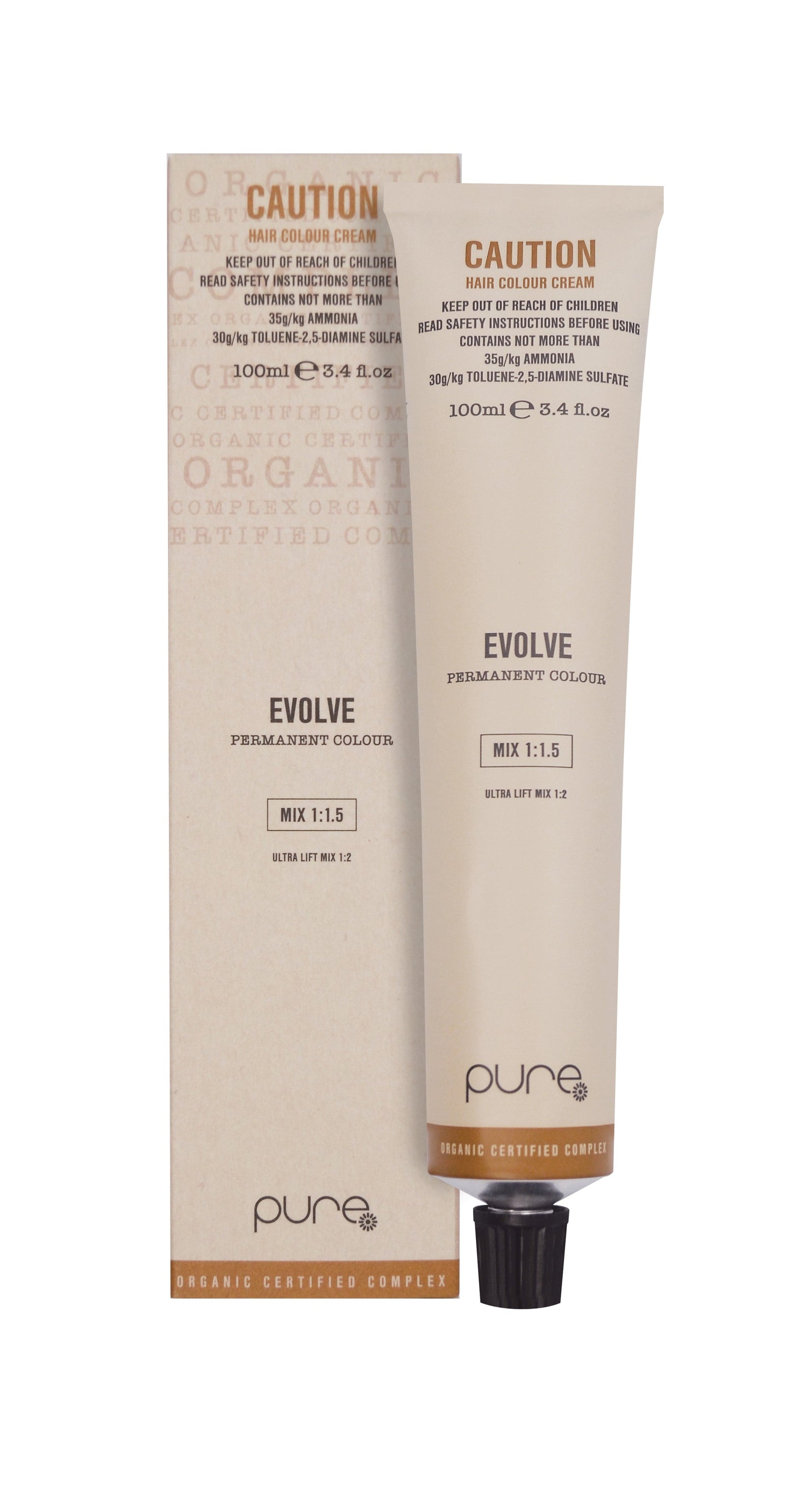 PURE EVOLVE Light Brown Intense Red P5 5.66P