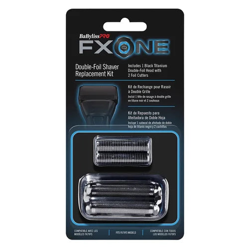 BaByliss Pro FXOne Replacement Double Foil and Cutters Black