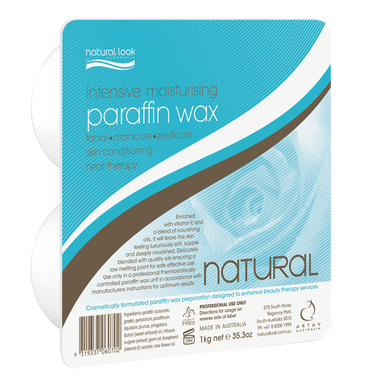 Natural Look Paraffin White Wax 1Kg